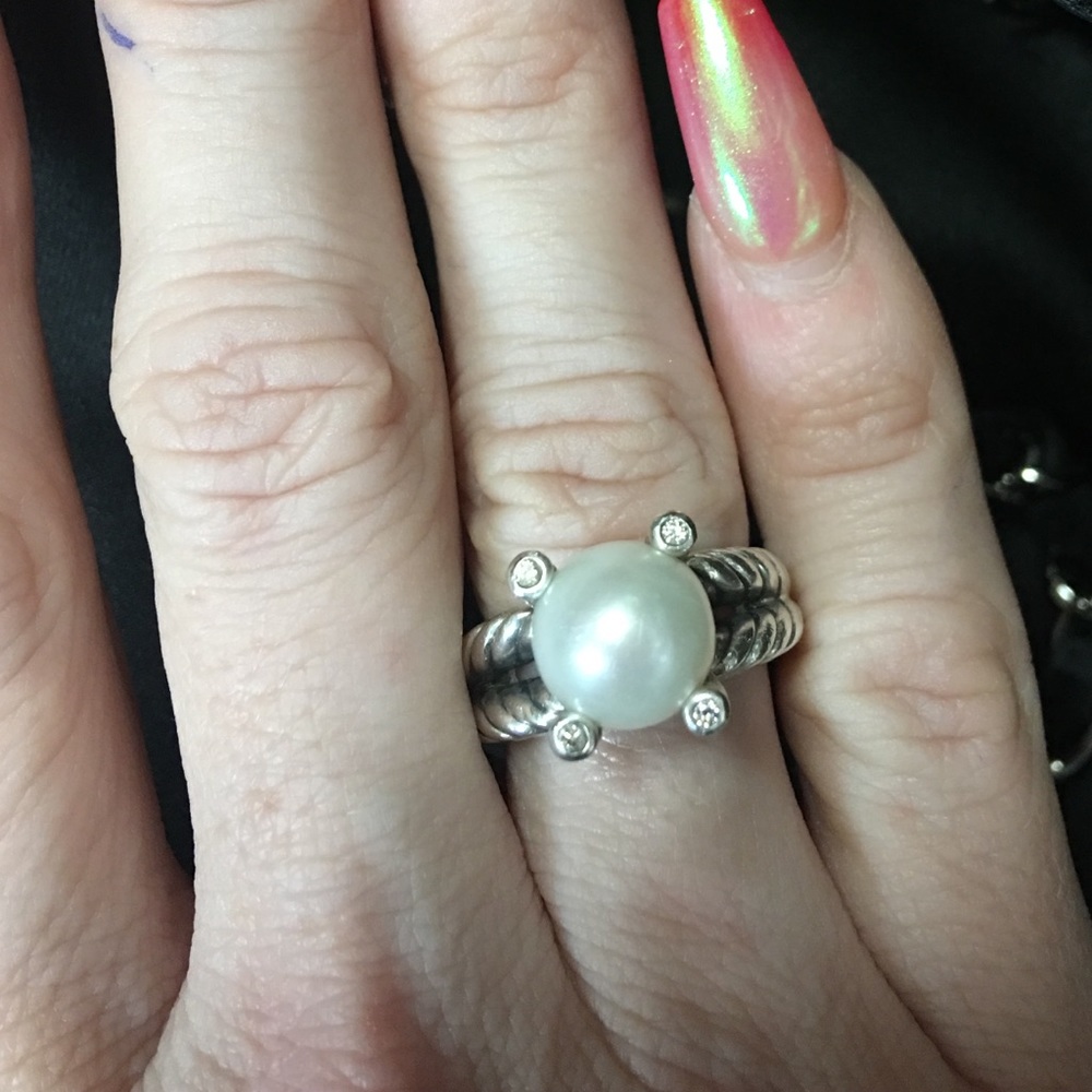 David yurman pearl Ring